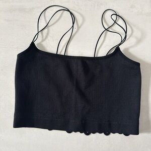 Gilly Hicks Black Camisole with Delicate Straps